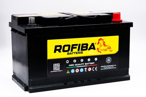 Rofiba batteria auto 80ah - auto, l4