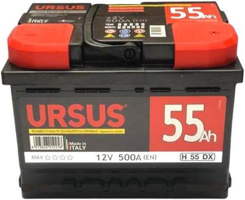 Batteria auto 12v 55ah - auto, ursus