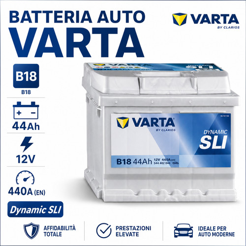 Batteria auto varta - batteria, dynamic