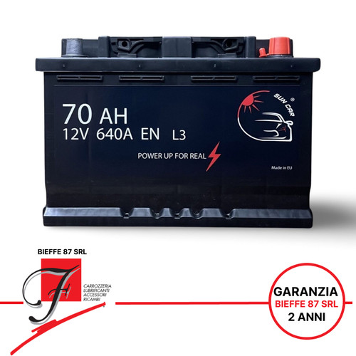 Batteria auto suncar 12v 70ah - batteria,
