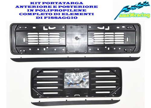 Kit portatarga auto - portatarga,