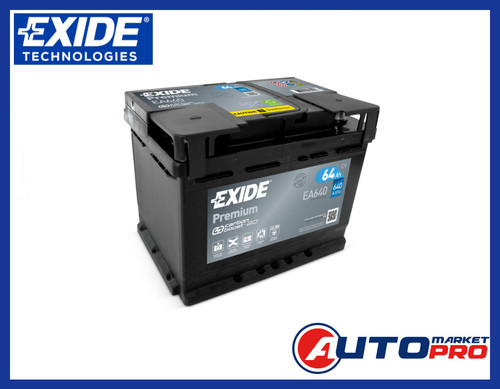Batteria auto exide - auto, premium