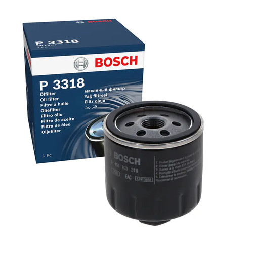 Bosch p3318 filtro olio - bosch,